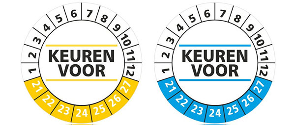 keuringsstickers